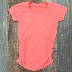 Athleta Women’s Orange Speedlight Seamless Tee XS